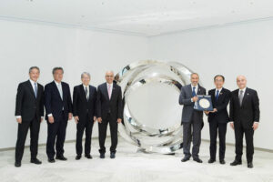 アルバ会長が日本の三菱重工施設を訪問