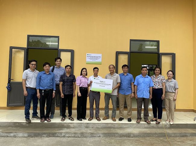 BayWa re's niet-aflatende toewijding aan de gemeenschap van de provincie Lang Son met het verbeterde Commune Cultural House