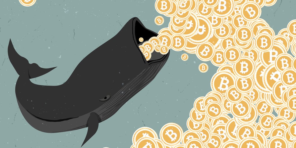Bitcoin Whales hebben in vijf dagen bijna $60 miljoen verplaatst - Decodeer PlatoBlockchain Data Intelligence. Verticaal zoeken. Ai.