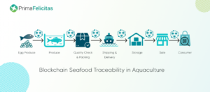 Système de traçabilité Blockchain dans la chaîne d'approvisionnement de l'aquaculture