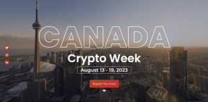 La Canada Crypto Week ospiterà oltre 45+ eventi dal 13 al 19 agosto 2023, conferenza futurista sulla blockchain dell'evento Around Anchor