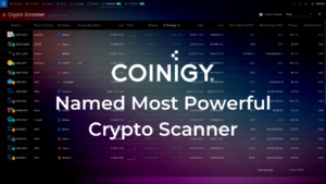 Coinigy kåret som den mest kraftfulde kryptoscanner på medium