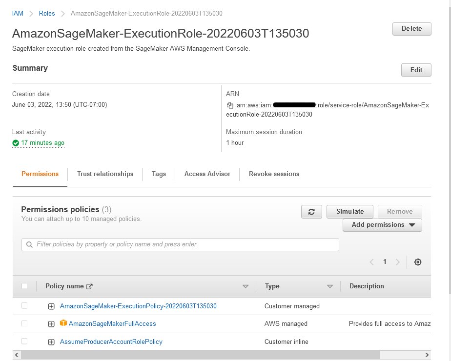 Configure cross-account access of Amazon Redshift clusters in Amazon SageMaker Studio using VPC peering | Amazon Web Services Amazon Redshift PlatoBlockchain Data Intelligence. Vertical Search. Ai.