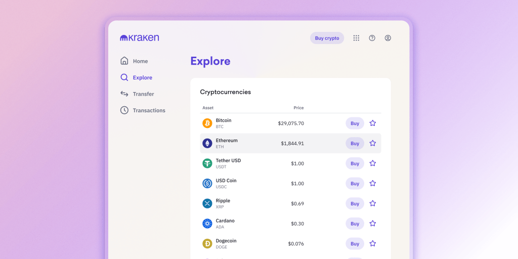 Crypto shouldn’t be cryptic: Introducing Kraken’s refreshed web experience Trading Interface PlatoBlockchain Data Intelligence. Vertical Search. Ai.