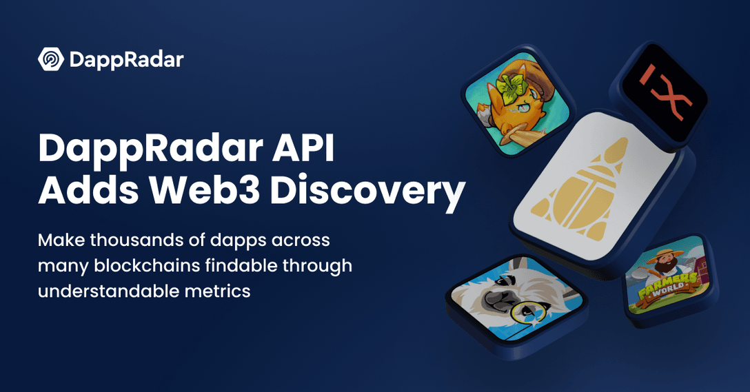 DappRadar API 通过 Dapp 发现增强领先的行业产品