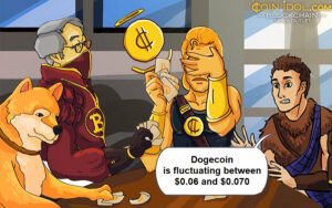 Dogecoin está em um intervalo e lutando abaixo de $ 0.070