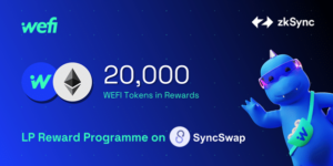 Fork WeFi viser token og lancerer LP-belønningsprogram på Syncswap Dex på zkSync-æra lige før Mainnet-lancering
