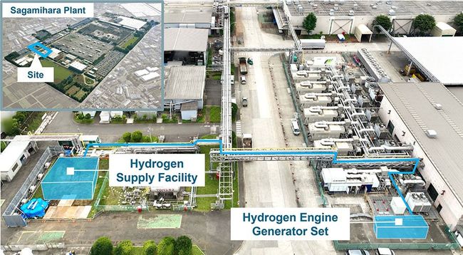 MHIET skal installere 100 % hydrogenmotorgeneratorsett for intern evaluering
