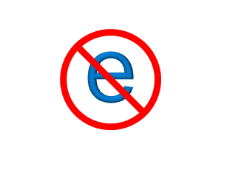 Microsoft left support for Internet Explorer older versions