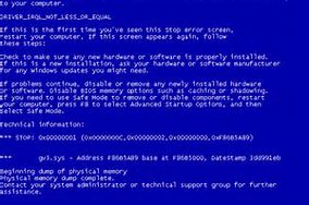 Microsoft 보안 업데이트로 블루 스크린 사망