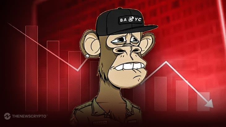 NFT市場の低迷：退屈な猿の最低価格が2年ぶりの安値に達する PlatoBlockchain Data Intelligence。垂直検索。あい。
