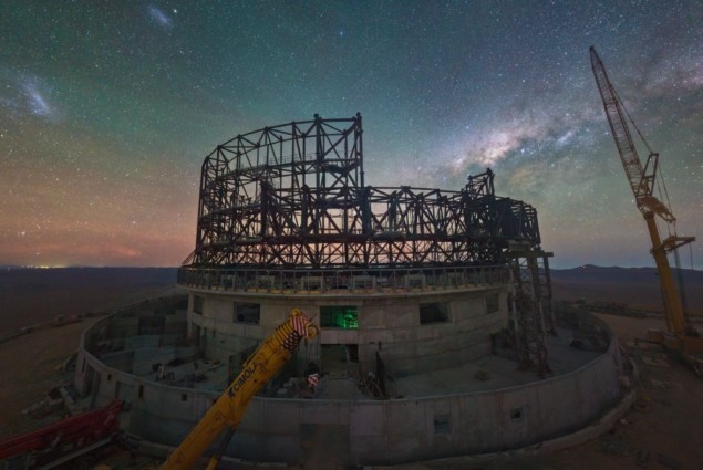 Extremely Large Telescope under construction