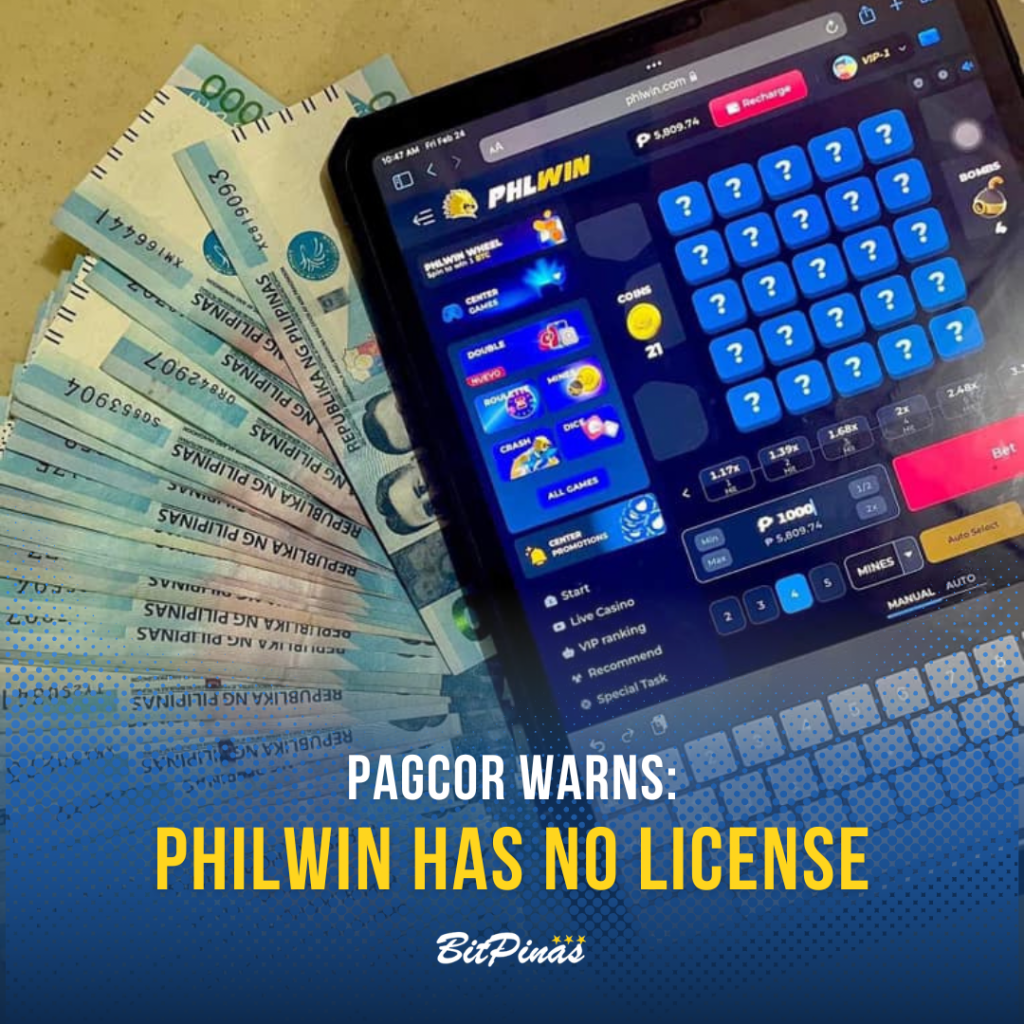 PAGCOR تحذر: PhilWin Casino Online غير مسجل في الفلبين