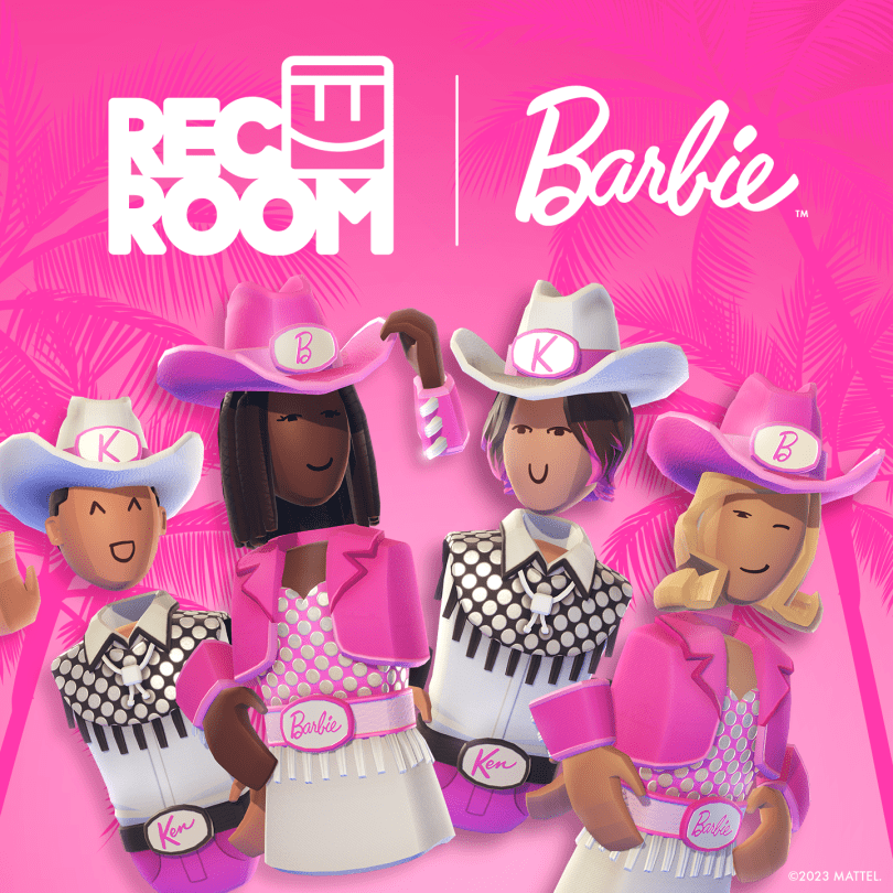 Popular VR Game Rec Room Now Lets You Dress As Barbie & Ken - VRScout VRScout PlatoBlockchain Data Intelligence. Vertical Search. Ai.