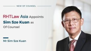 RHTLaw Asia nomina Sim Sze Kuan Of Counsel