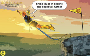 Shiba Inu je ujet v razponu in grozi, da bo padel na 0.00000551 $