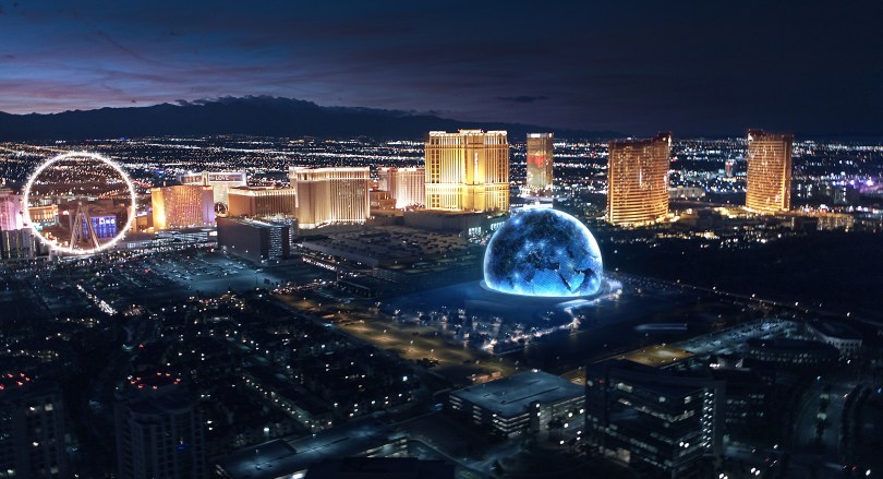 Sphere In Vegas biedt multi-sensorische ervaringen - VRScout