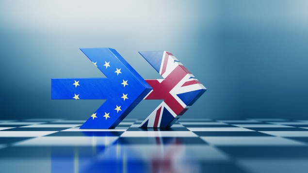 UK and EU arrows