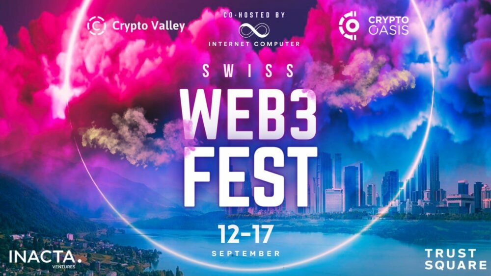 स्विस WEB3FEST 2023: वेब3 इनोवेशन और सहयोग ब्लॉकचेन प्लेटोब्लॉकचेन डेटा इंटेलिजेंस का अभिसरण। लंबवत खोज. ऐ.