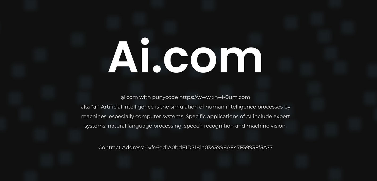 AI.com (ại.com) Sparks Conversation as Twitter Suspends Account Amid Domain Drama Crowdfunding PlatoBlockchain Data Intelligence. Vertical Search. Ai.