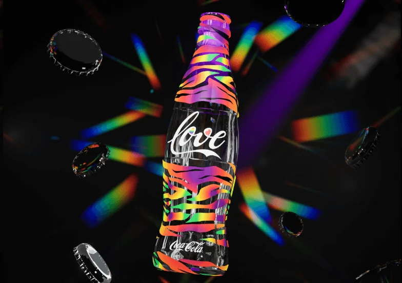coca cola pride nft kollekció