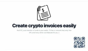 Enostavno ustvarite kripto račune z Invoicetop