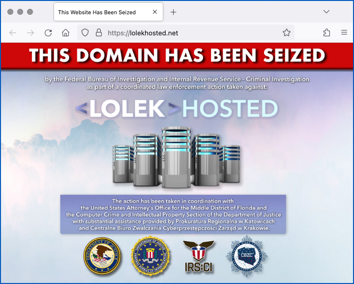تمت مصادرة خادم برامج الجريمة الذي يستخدمه برنامج الفدية NetWalker وإغلاقه