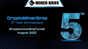 Crypto Miner Bros 5 سال ساختن آینده را در انجمن Crypto Mining جشن می گیرد.