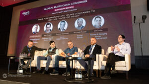 European Edition Global Blockchain Congress av Agora Group fant sted 24. og 25. juli på Hilton London Bankside