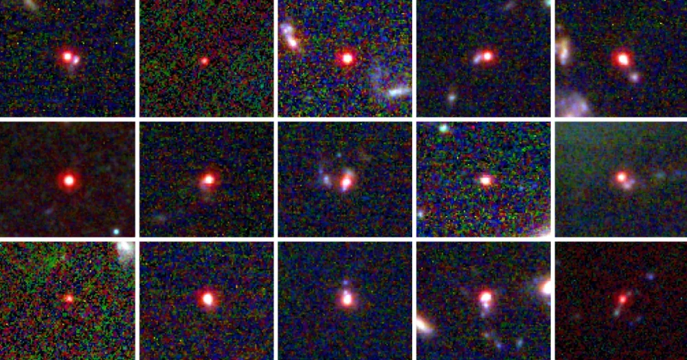 JWST ontdekt gigantische zwarte gaten in het vroege heelal | Quanta-tijdschrift