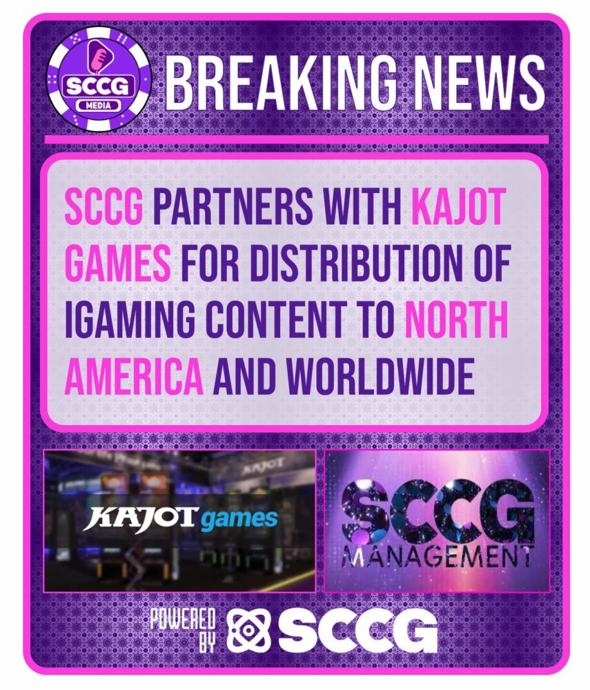 SCCG ร่วมมือกับ Kajot Games เพื่อเผยแพร่เนื้อหา iGaming ไปยังอเมริกาเหนือและ PlatoBlockchain Data Intelligence ของเกมทั่วโลก ค้นหาแนวตั้ง AI.