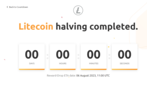 Litecoin z powodzeniem zmniejsza się o połowę: nowa nagroda za 6.25 LTC