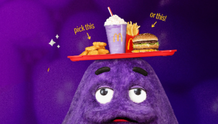 McDonald's Presents Limited-Edition Grimace NFTs for Collectors soulbound tokens PlatoBlockchain Data Intelligence. Vertical Search. Ai.