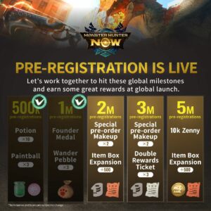 Monster Hunter Now Hits One Million Pre-Registrations