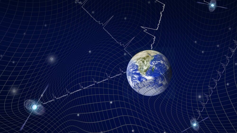 Το σύμπαν μας βουίζει από βαρυτικά κύματα - Physics World