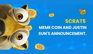 Moneda meme SCRATS și anunțul lui Justin Sun
