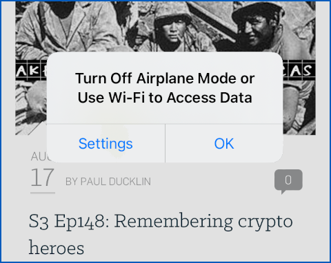“Snakes in airplane mode” – what if your phone says it’s offline but isn’t? spyware PlatoBlockchain Data Intelligence. Vertical Search. Ai.