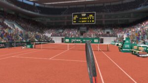 Tennis On-Court serverer en oktoberutgivelse på PSVR 2