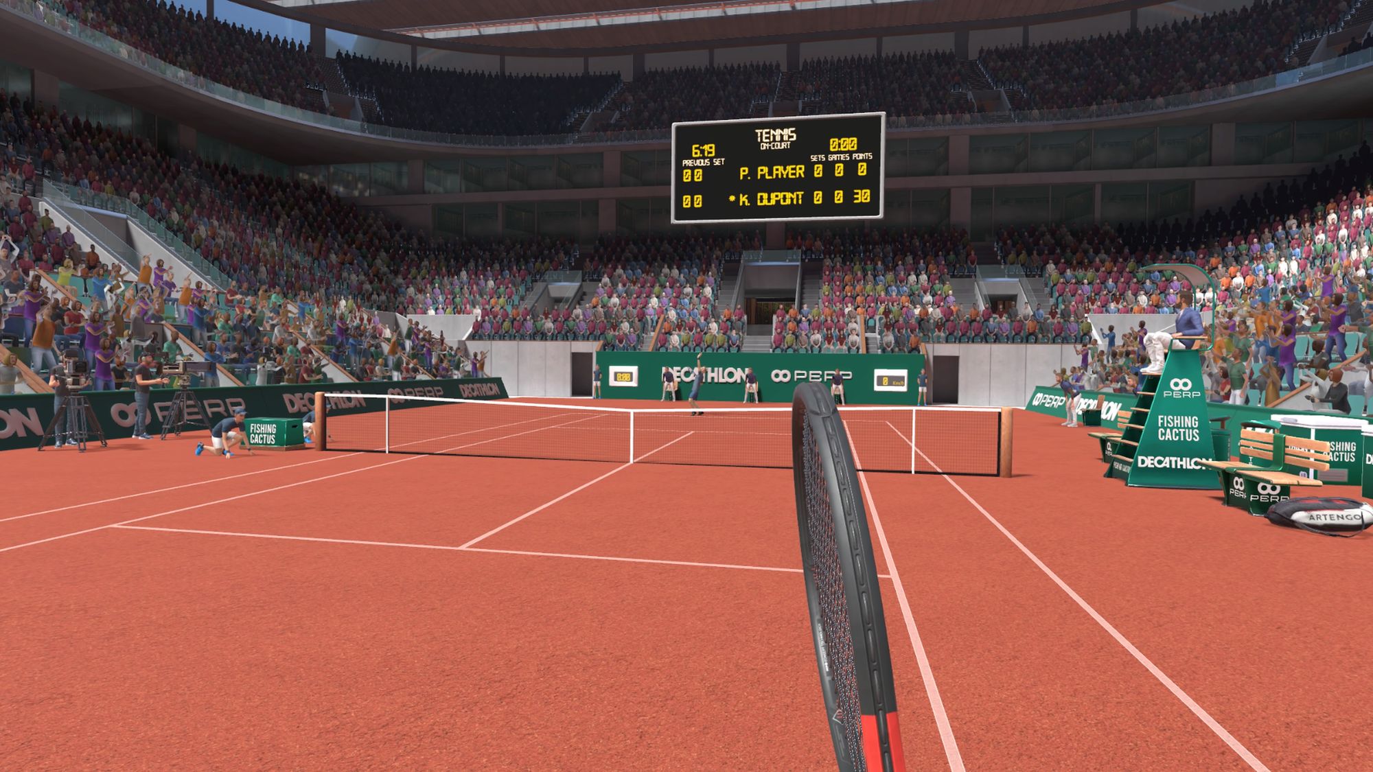 بازی تنیس در زمین یک انتشار در ماه اکتبر در PSVR 2 PlatoBlockchain Data Intelligence ارائه می کند. جستجوی عمودی Ai.