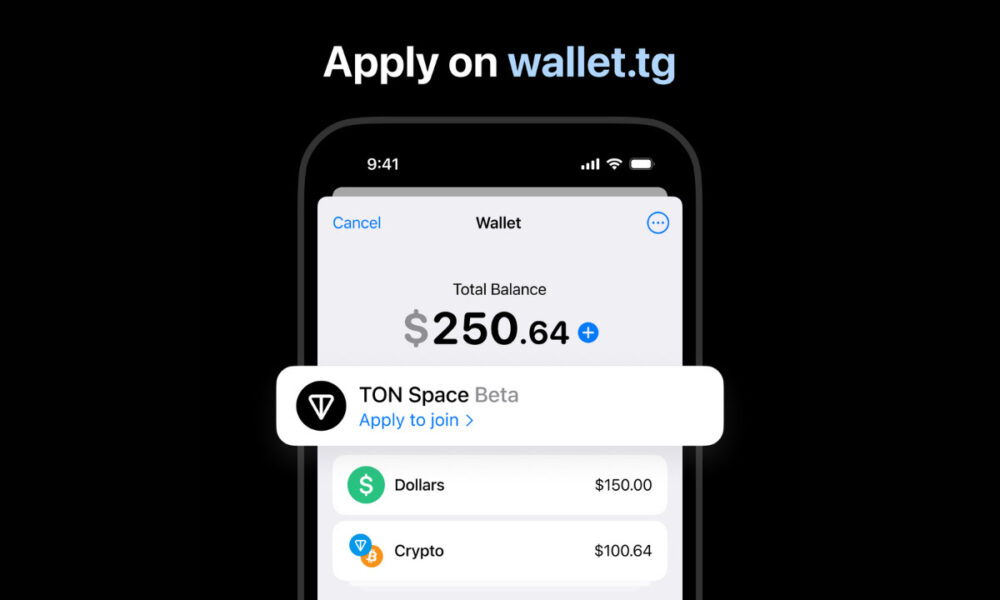 TON Space กระเป๋าเงิน Telegram แบบดูแลตนเอง เปิดให้นักพัฒนาใช้งานแล้ว