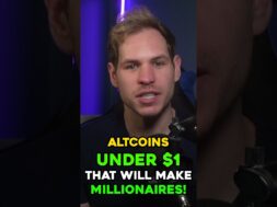 Altcoins Under $1 som kommer att göra miljonärer! #shorts