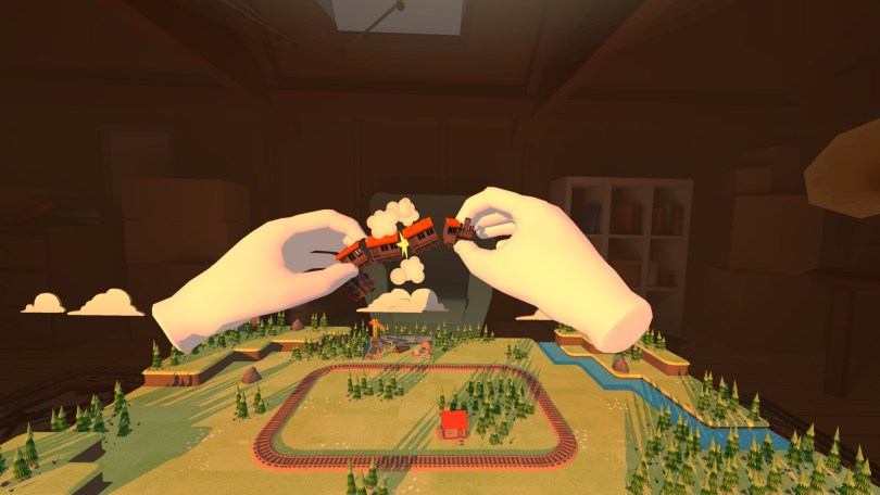 قطارهای اسباب‌بازی به شما امکان می‌دهند قطار رویایی خود را در VR بسازید - VRScout