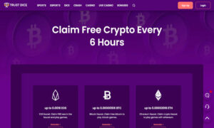 Faucet TrustDice: Pintu Gerbang Anda ke Kripto Gratis | Bitcoin Chaser