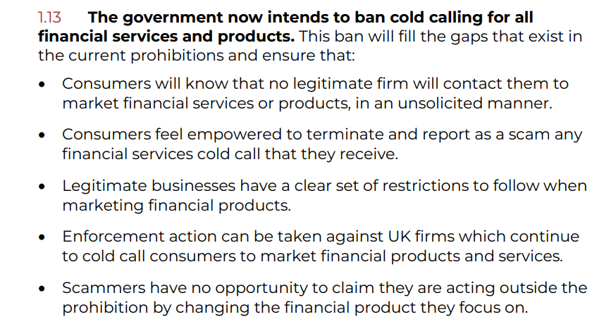 UK considers blanket ban on crypto investment cold calls policing PlatoBlockchain Data Intelligence. Vertical Search. Ai.