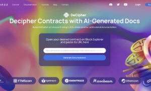 Web3 Startup Bunzz rilascia 'DeCipher' per facilitare lo sviluppo Web3 con la documentazione Smart Contract basata sull'intelligenza artificiale