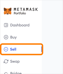 7 étapes faciles pour vendre sur MetaMask via Portfolio
