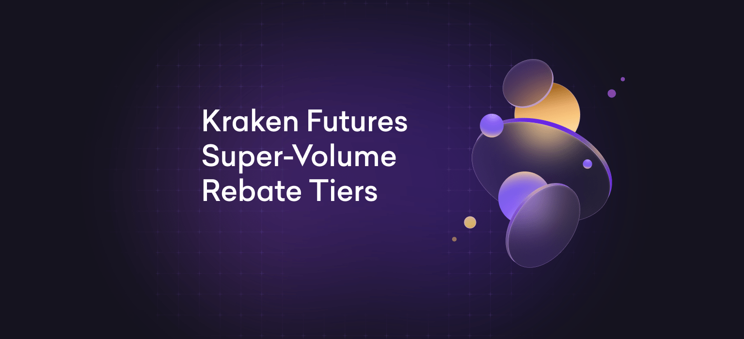 Anunciando níveis de descontos de supervolume para Kraken Futures
