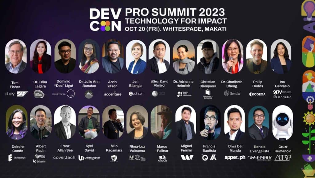 文章照片 - DevCon Pro Summit 2023 还将重点关注菲律宾的 Web3 和 AI