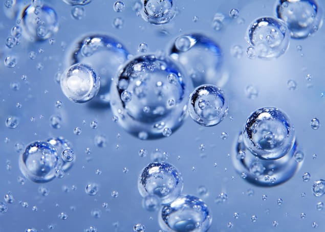 Photo of bubbles of water