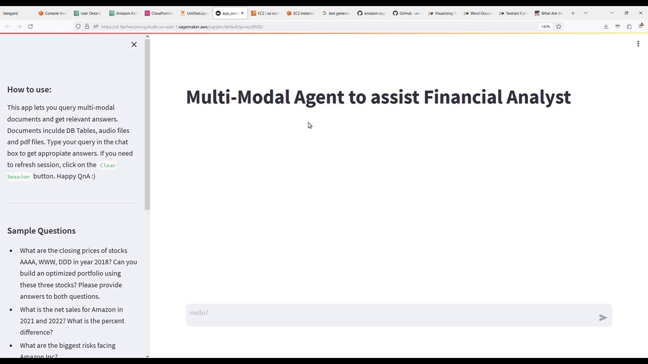 Generative AI and multi-modal agents in AWS: The key to unlocking new value in financial markets | Amazon Web Services PlatoBlockchain Data Intelligence. Vertical Search. Ai.